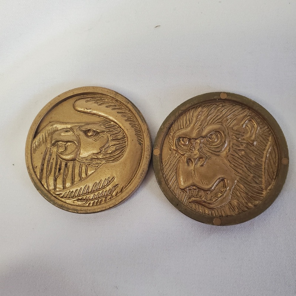 Vintage Mighty Morphin Power Rangers Power Coins - Lot Of 2 McDonald's